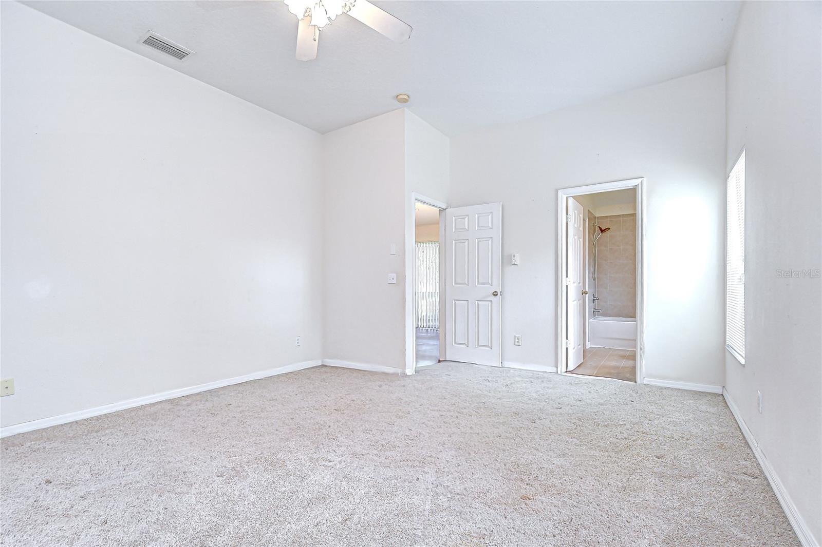 Primary bedroom!