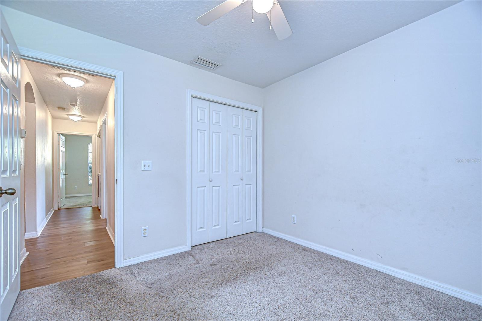 Spacious closet!