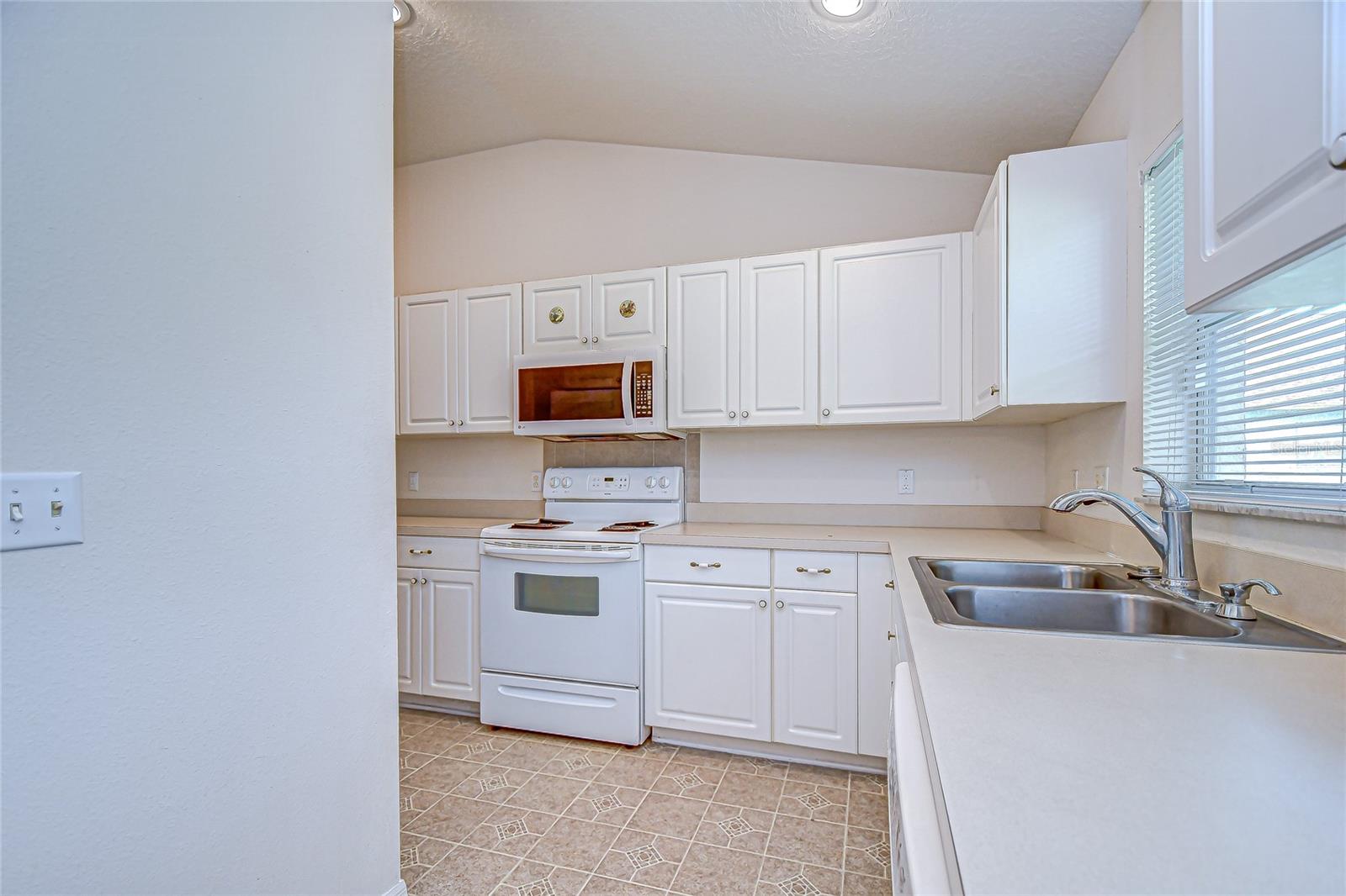 Tons of prep space to cook meals!