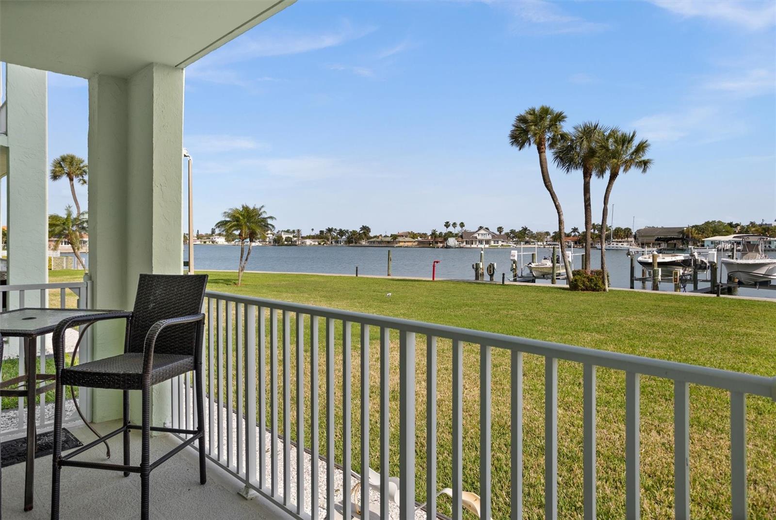 View from patio