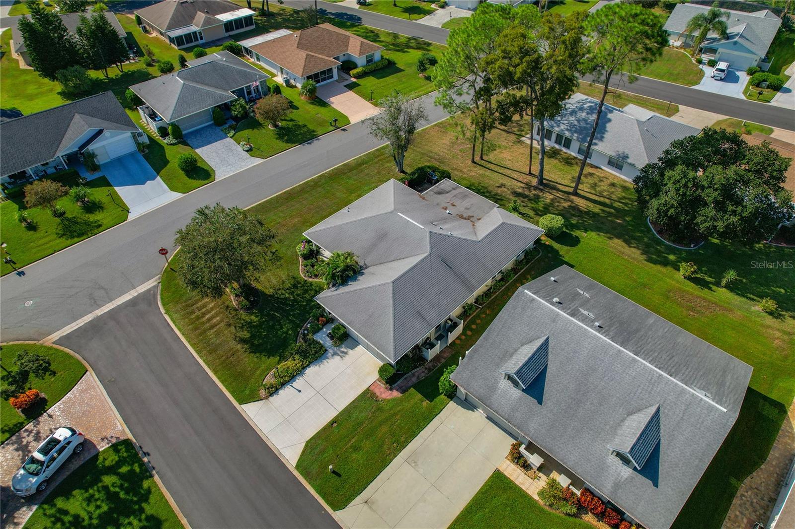 Aerial View of Home