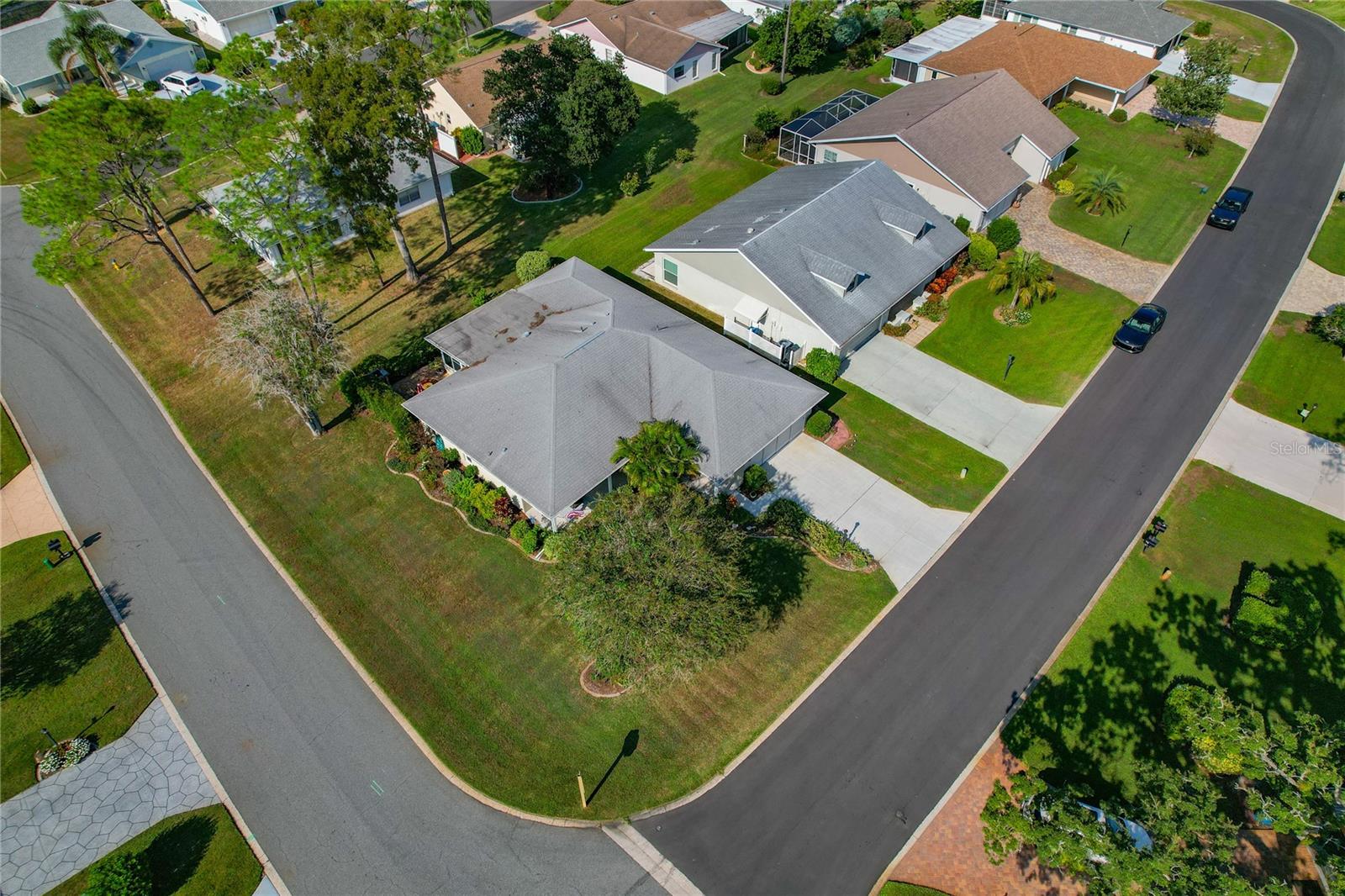 Aerial View of Home