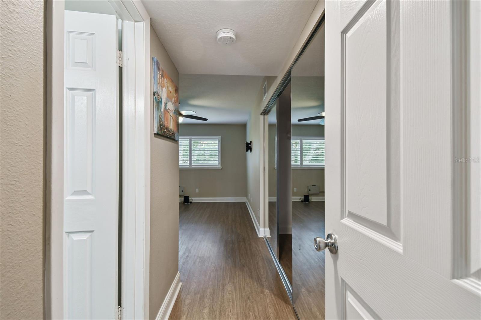 Entrance to Primary Bedroom and Bathroom