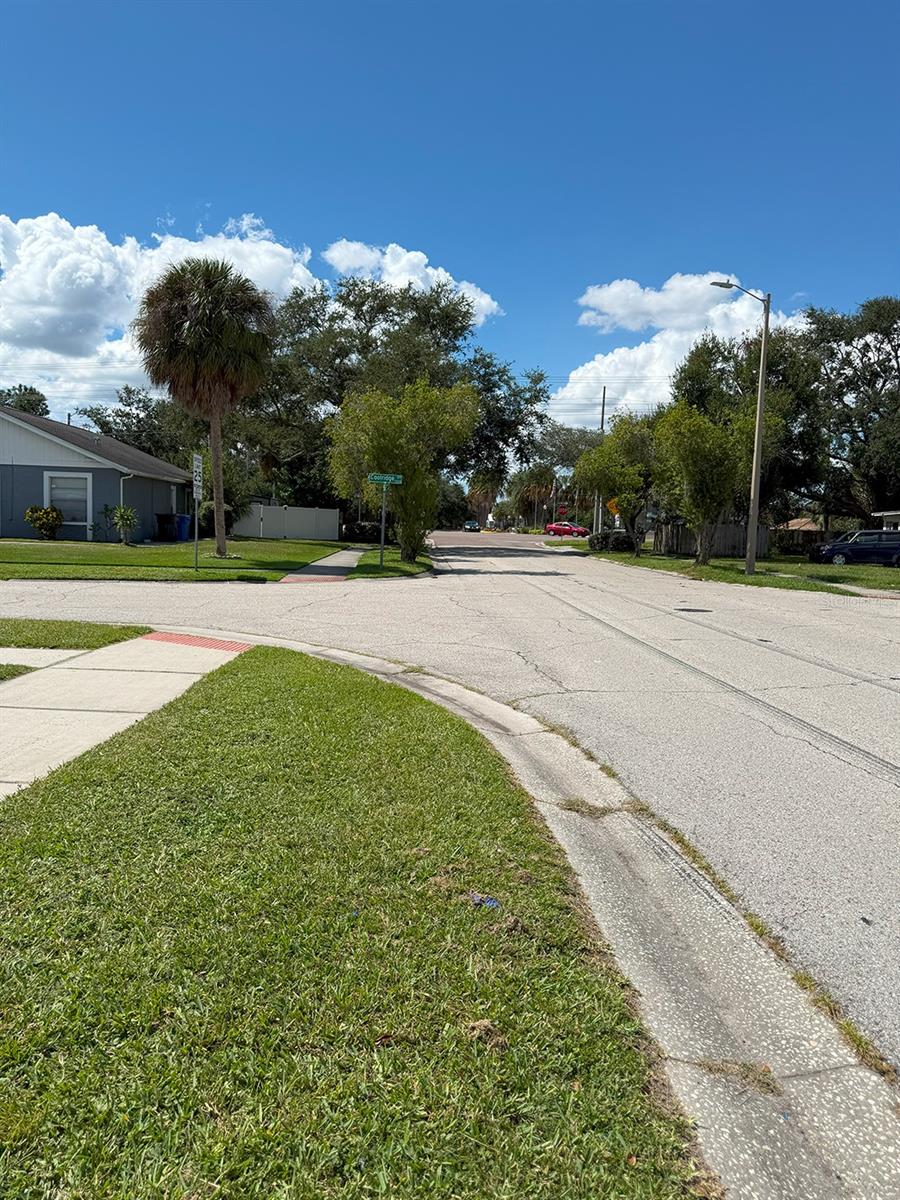 Corner lot