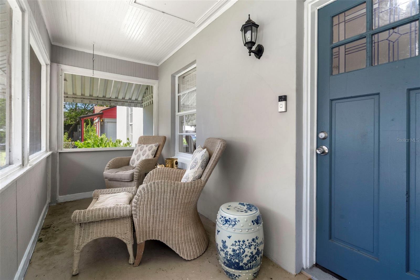 Screened Front Porch