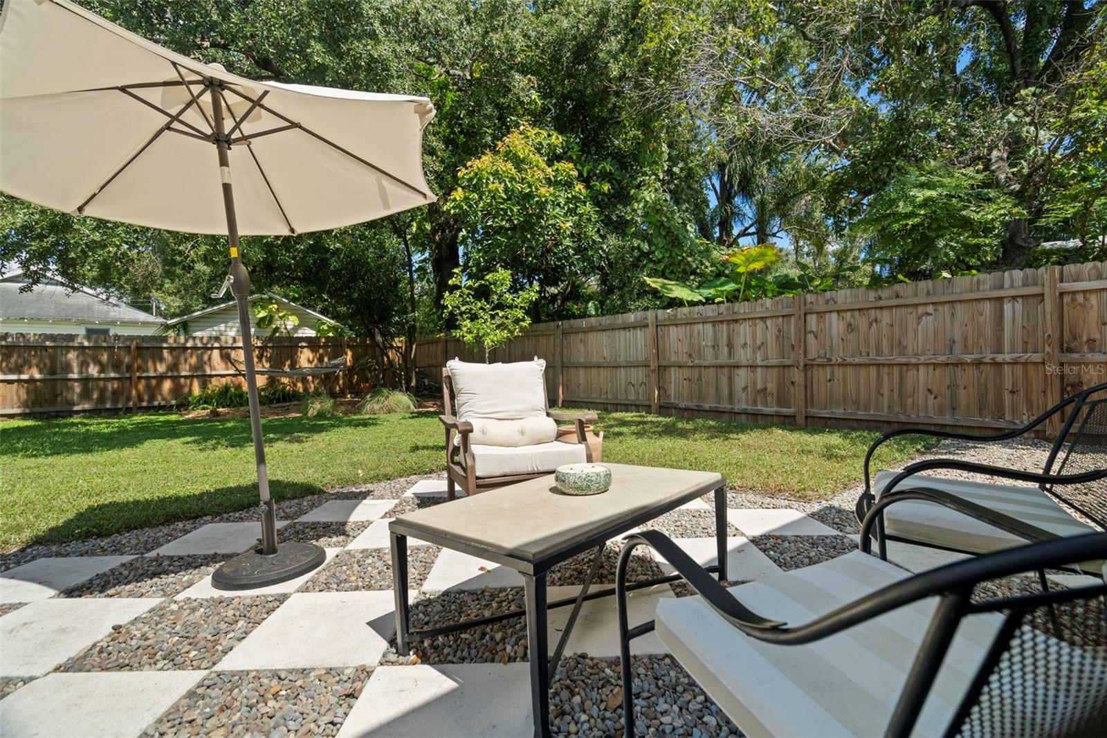 Back Patio