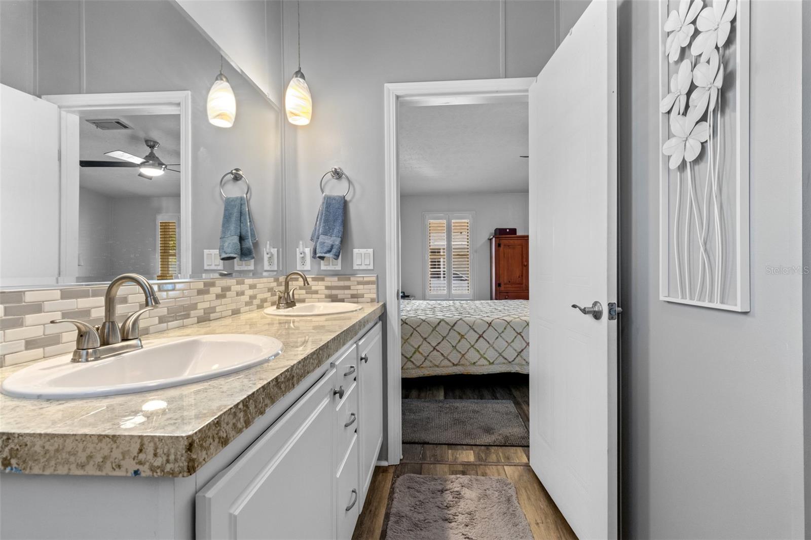 Master bathroom