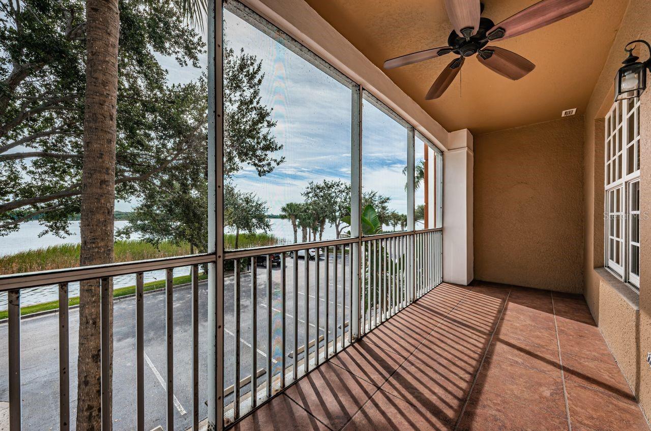screened balcony