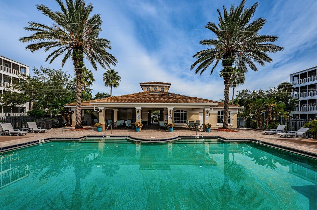 pool and club house