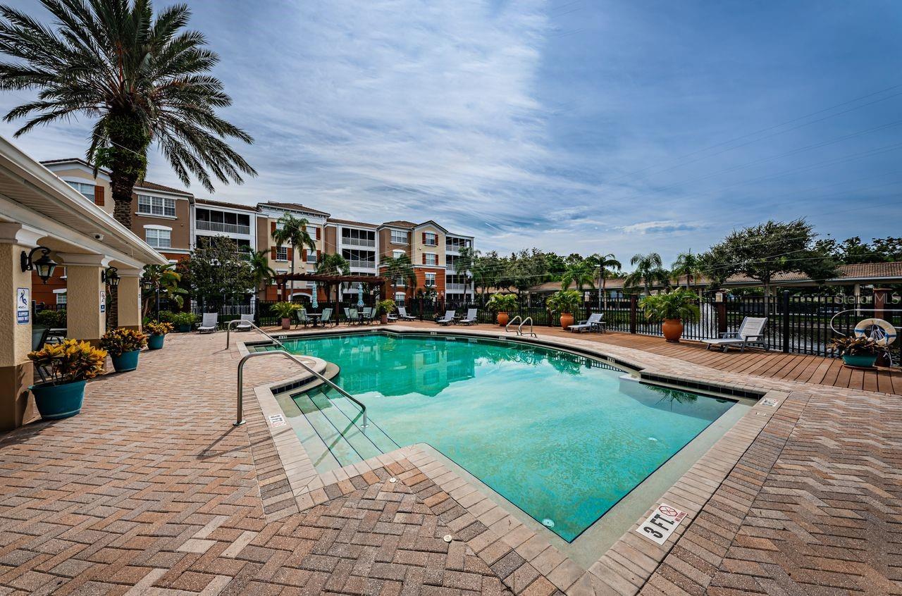 pool and club house