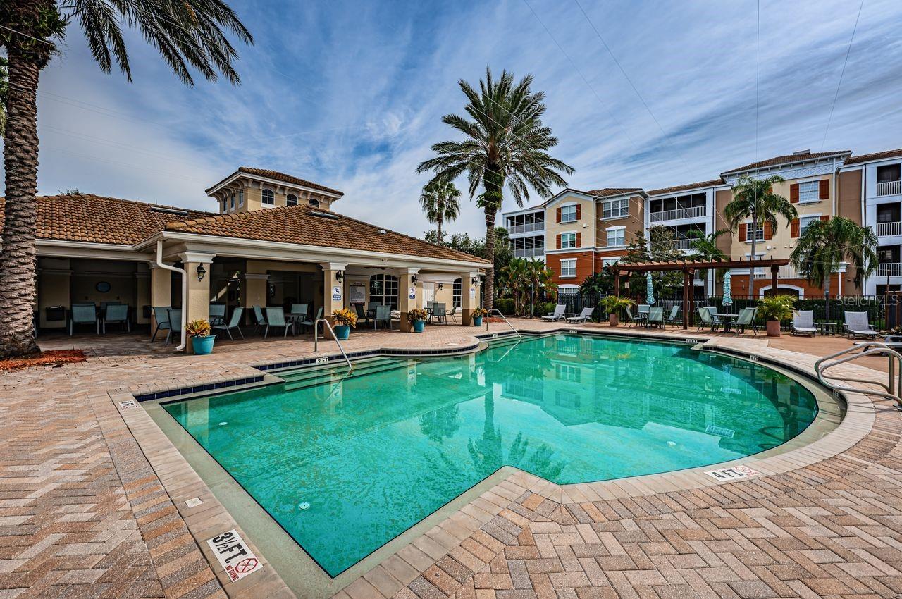 pool and club house