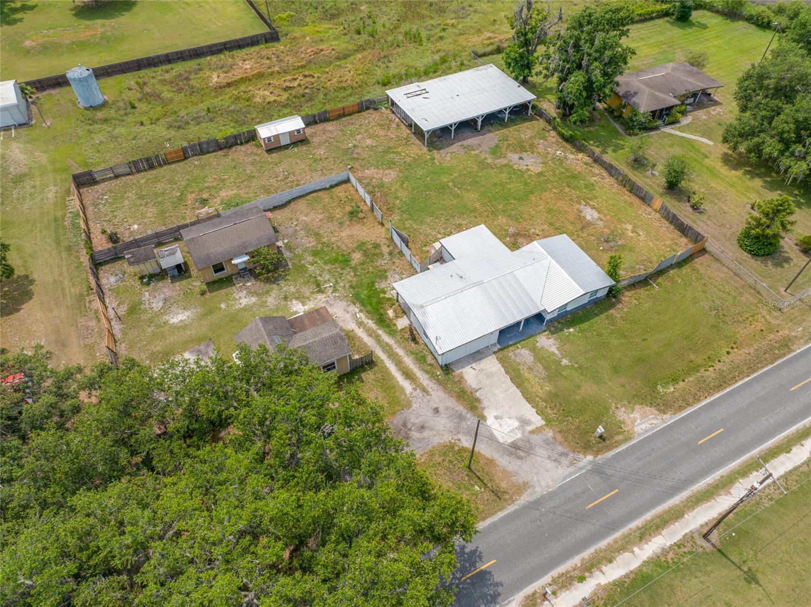 Aerial View of all buildings