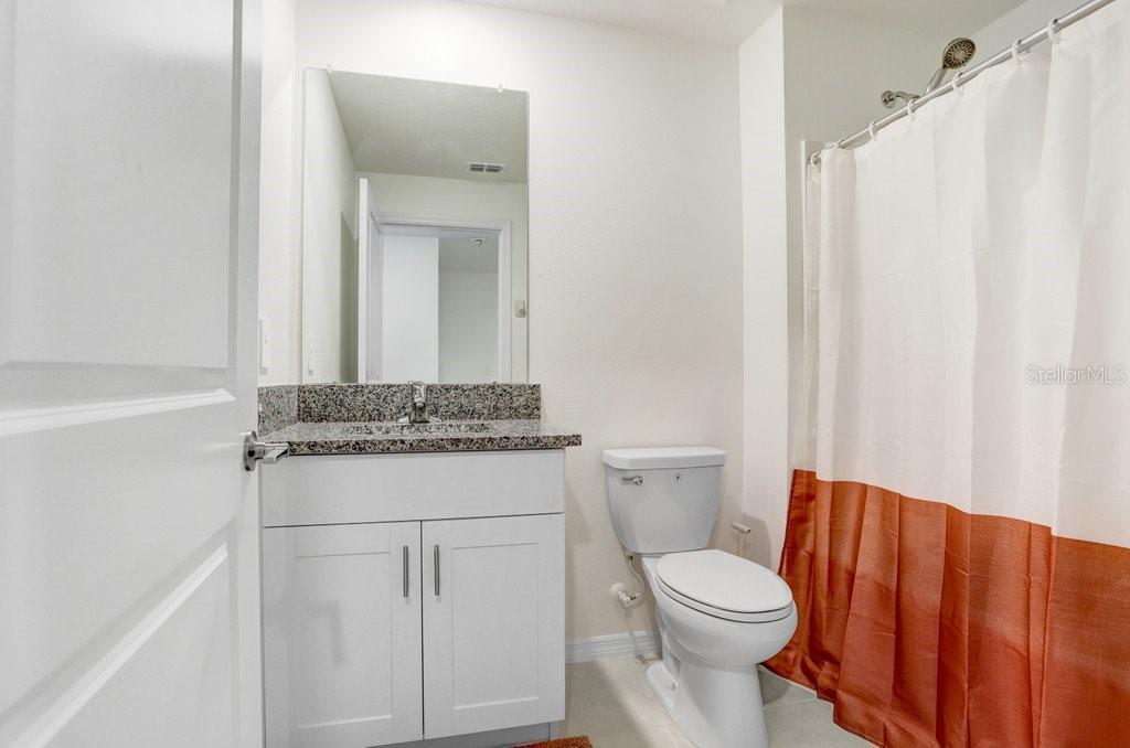 Upstairs guest bathroom