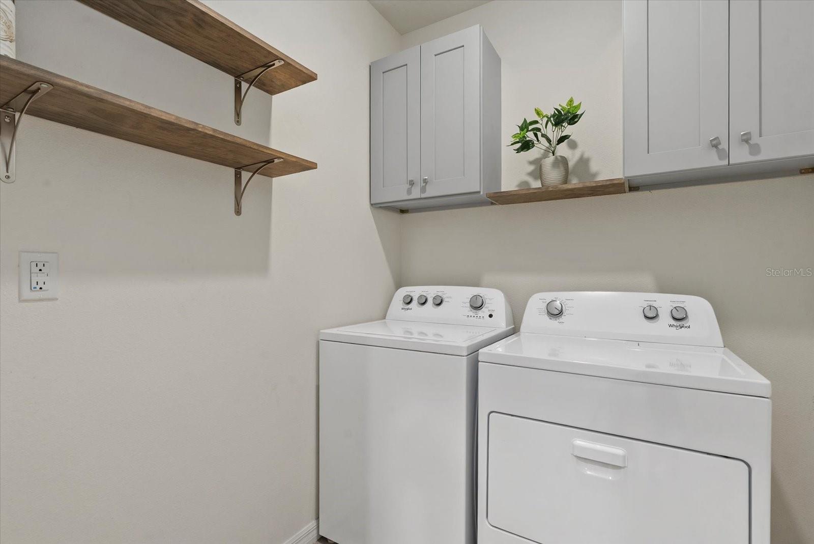 indoor laundry