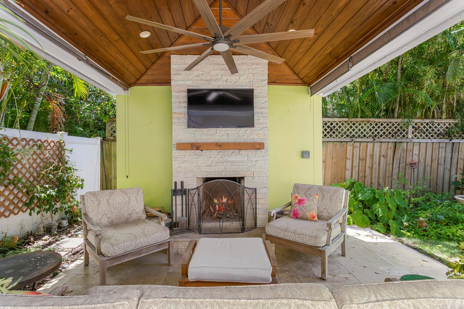 2014 Gabana and Fireplace.
