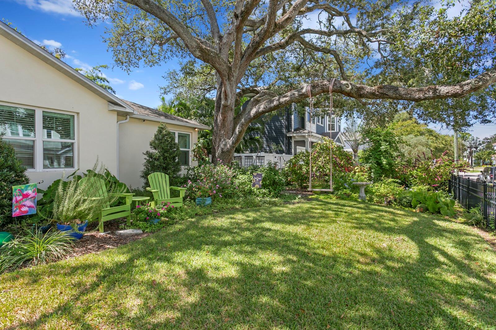 Front yard.