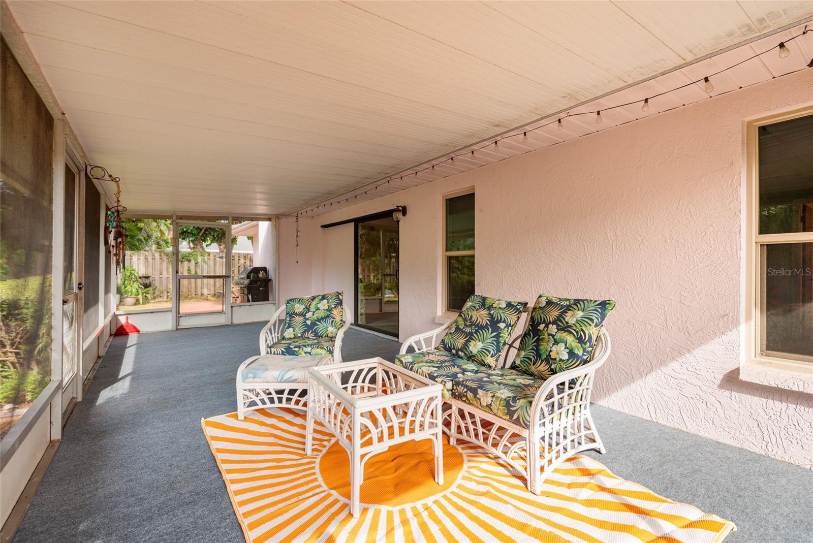 Back screened porch