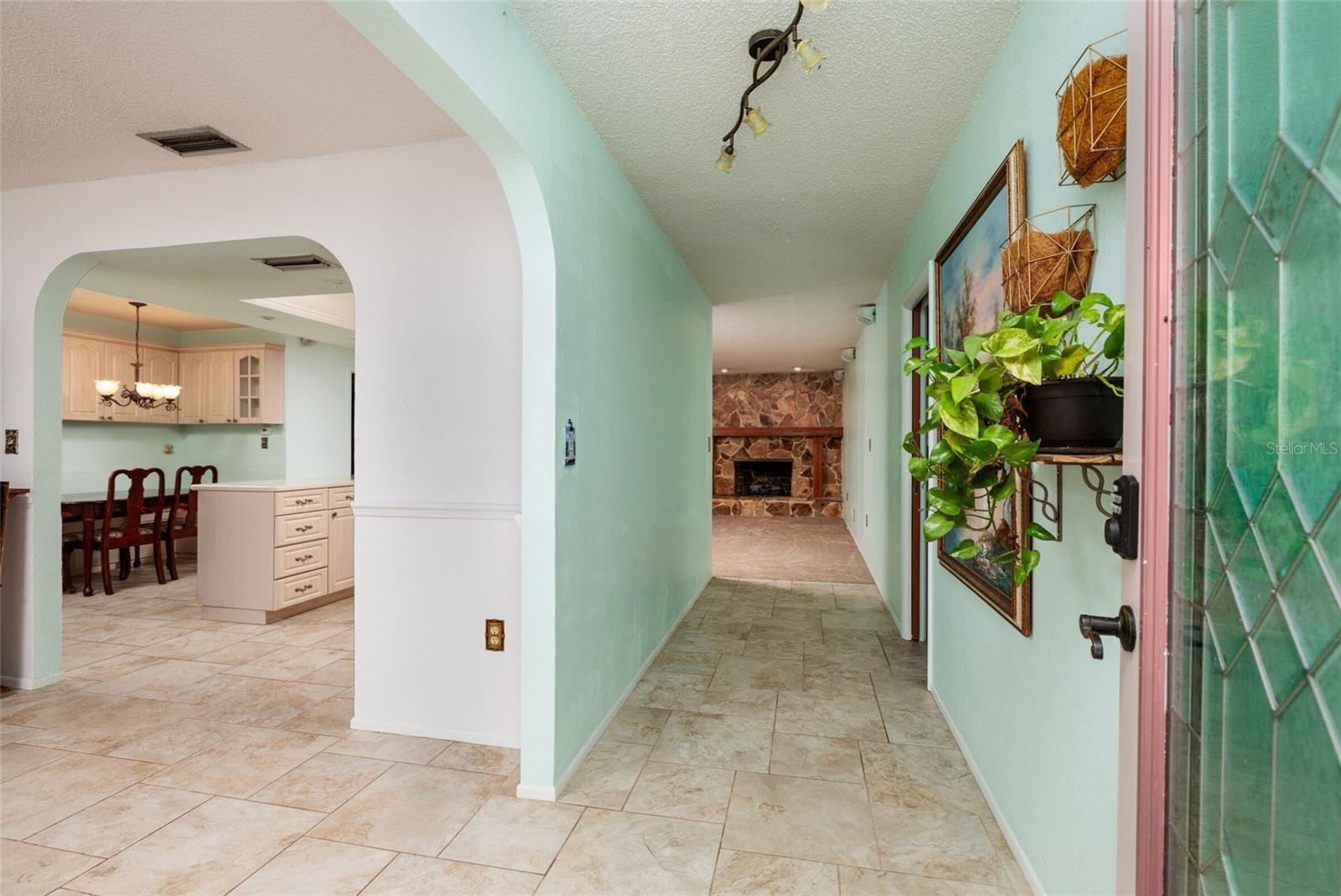 Foyer, looking in