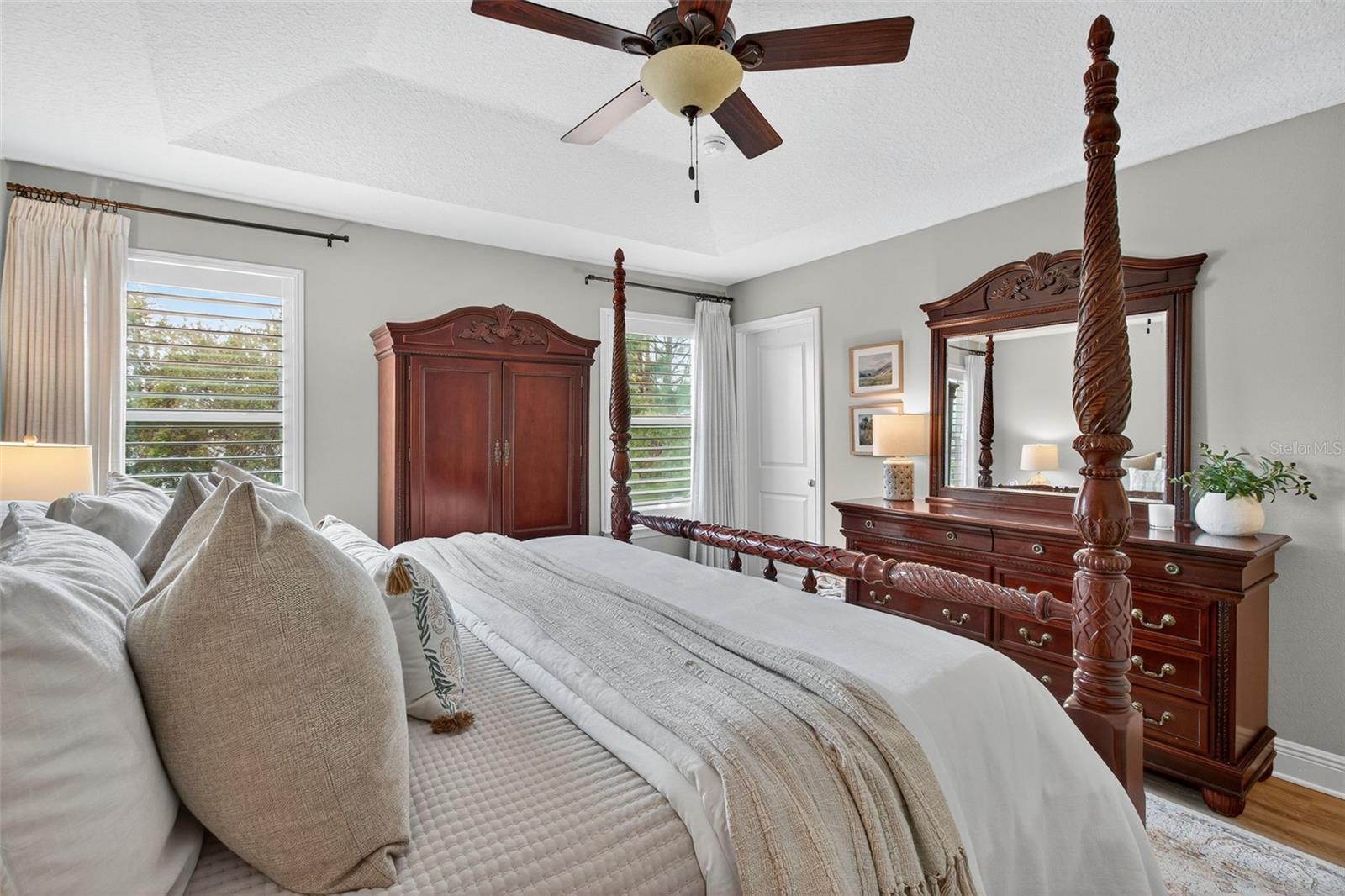 Primary Bedroom with Water Views