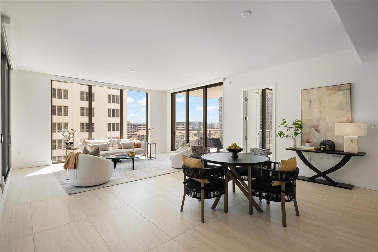 dining room/living room