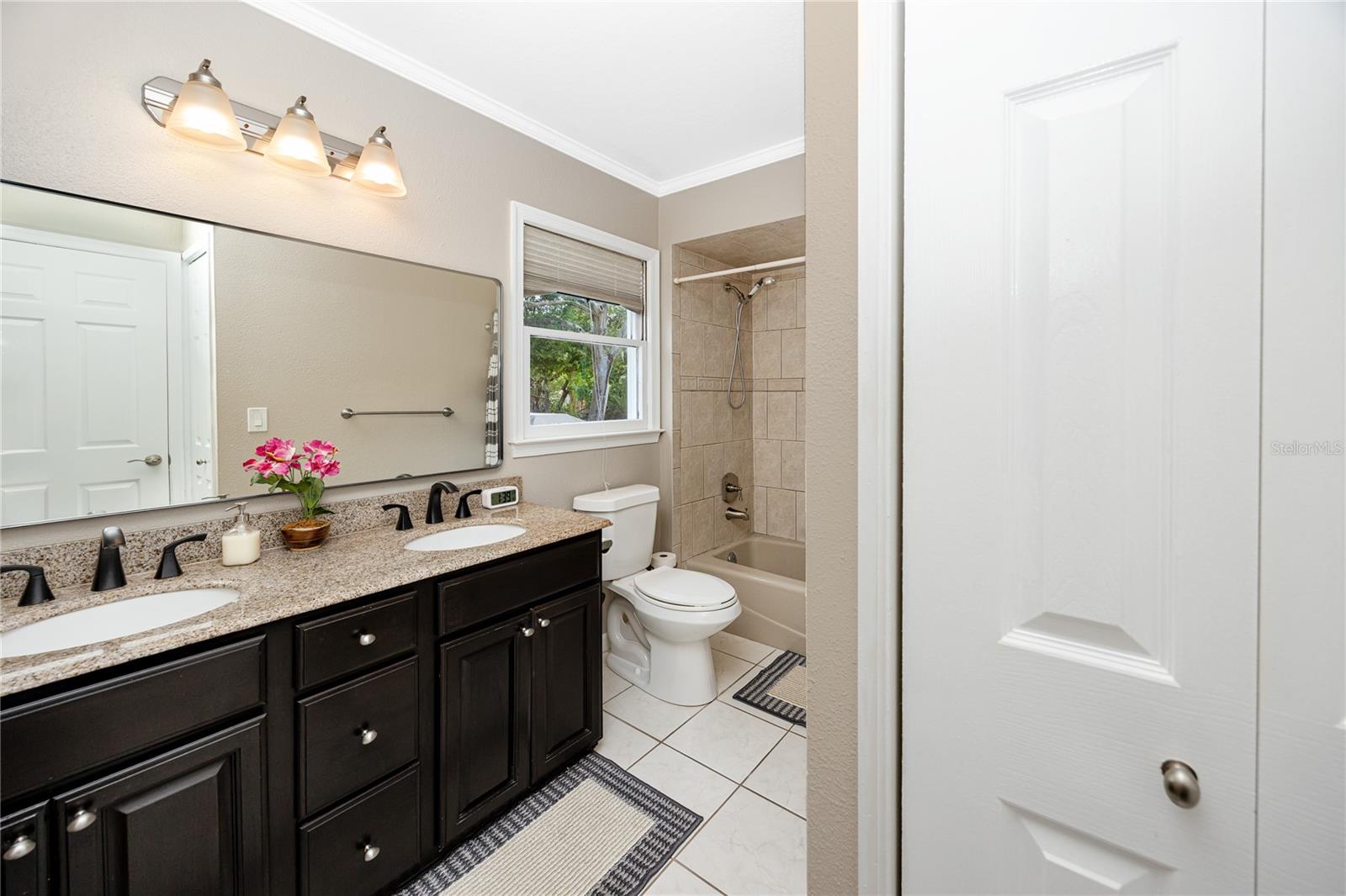 Primary bedroom ensuite bath with tub.