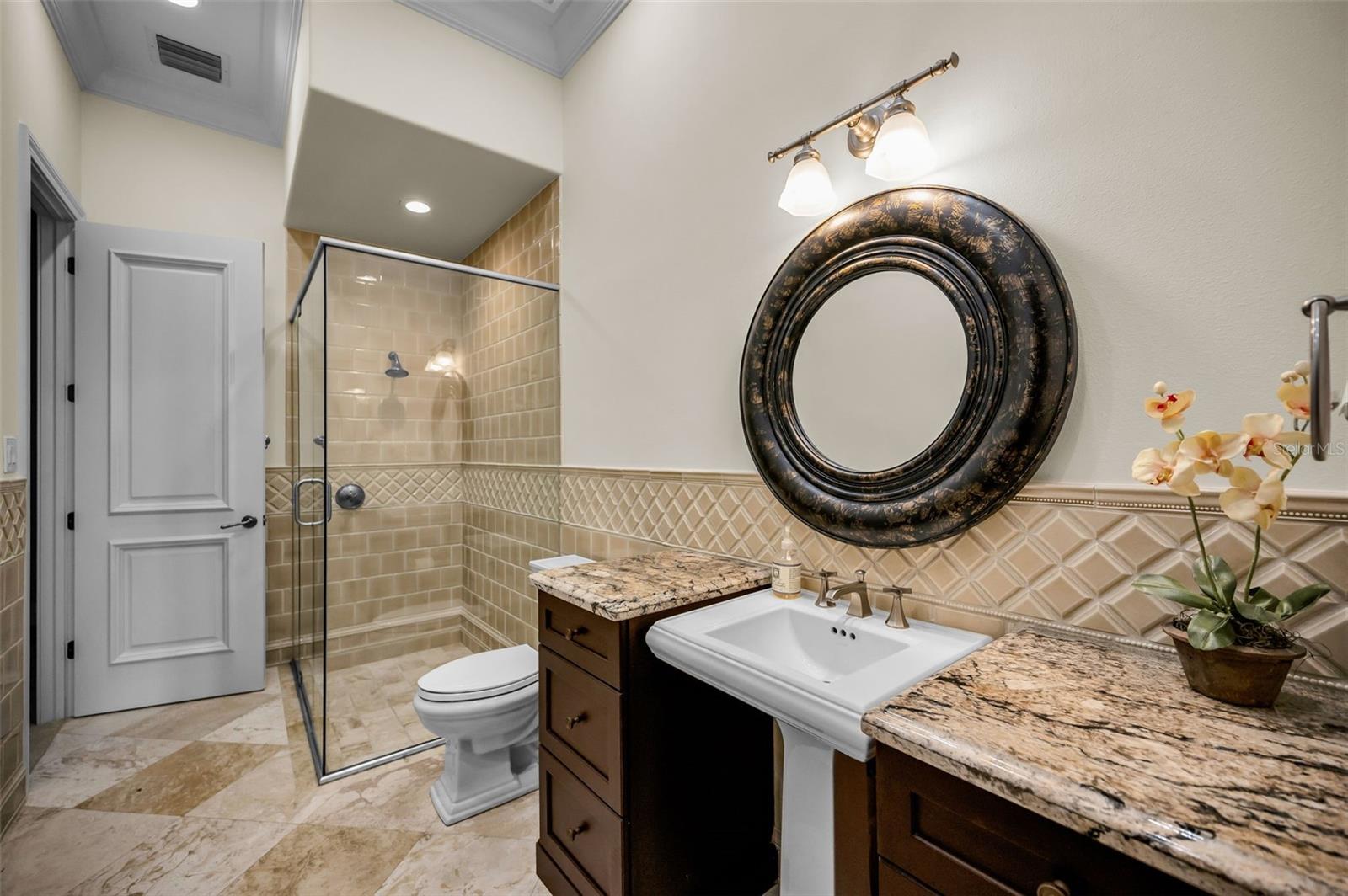 First level guest bath