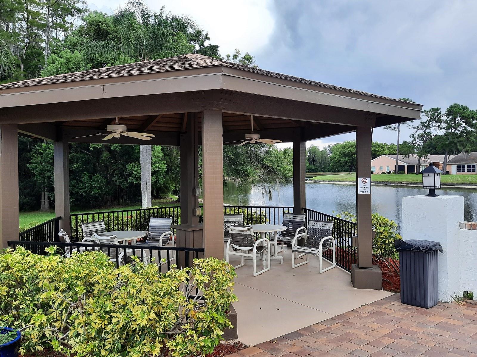 Gazebo at Lake Front