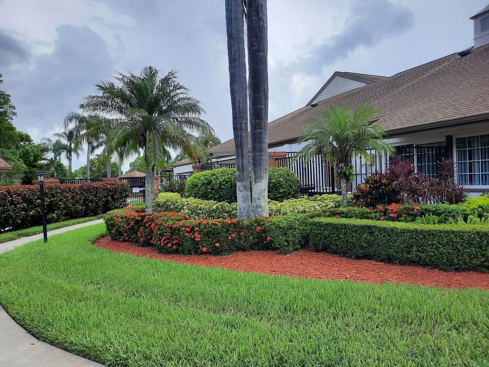 Beautiful Landscape at Clubhouse