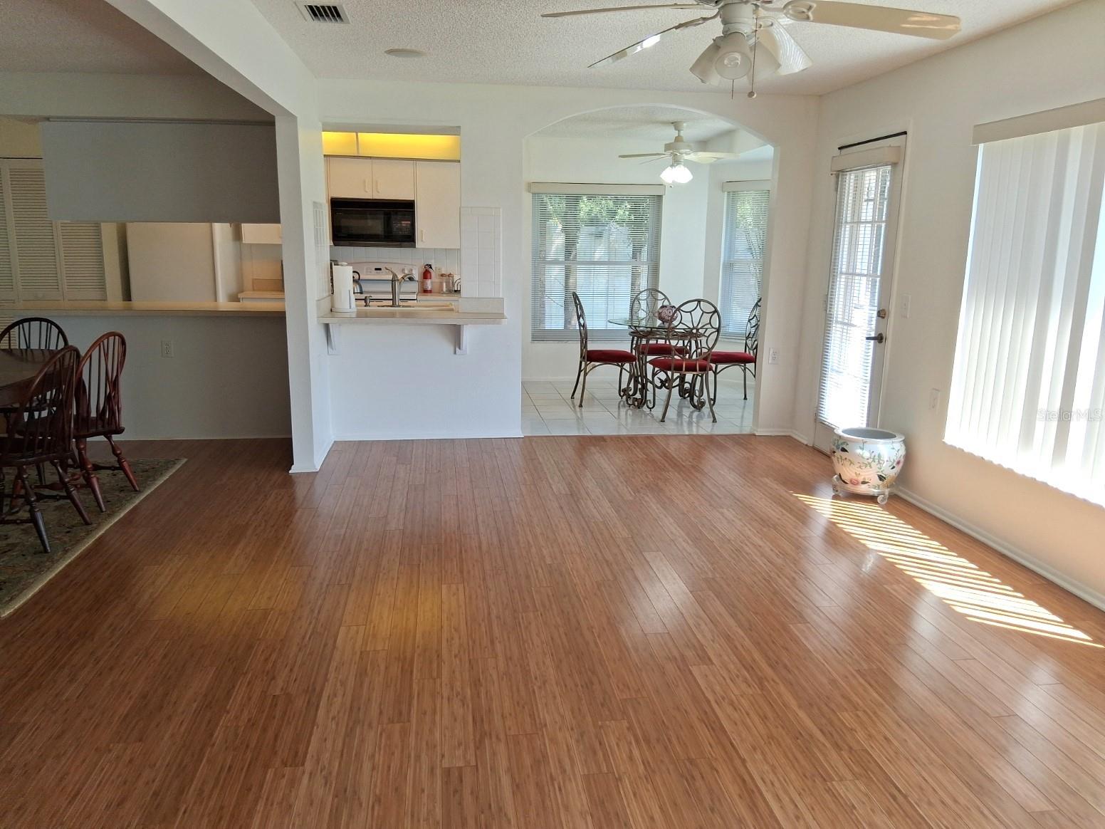 Family Room, Dinette, Pass-thru From Kitchen