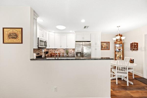 KITCHEN VIEW FROM LIVINGROOM