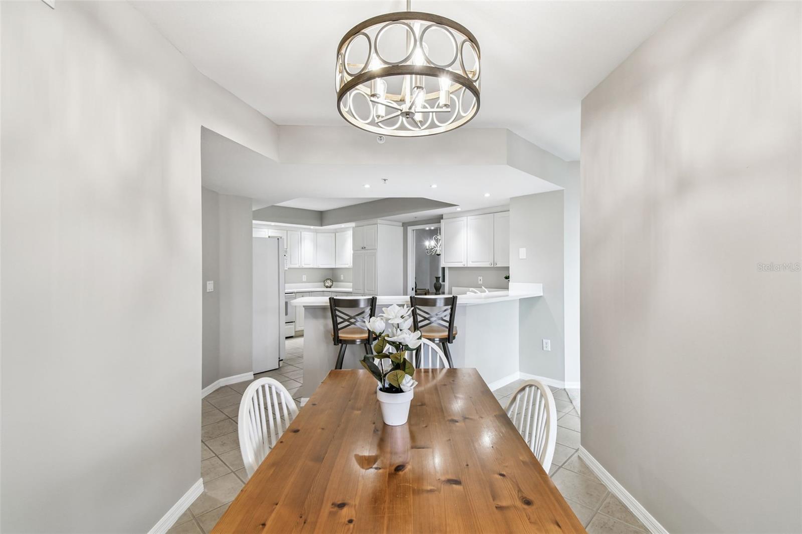Dinette with a View and BAlcony access