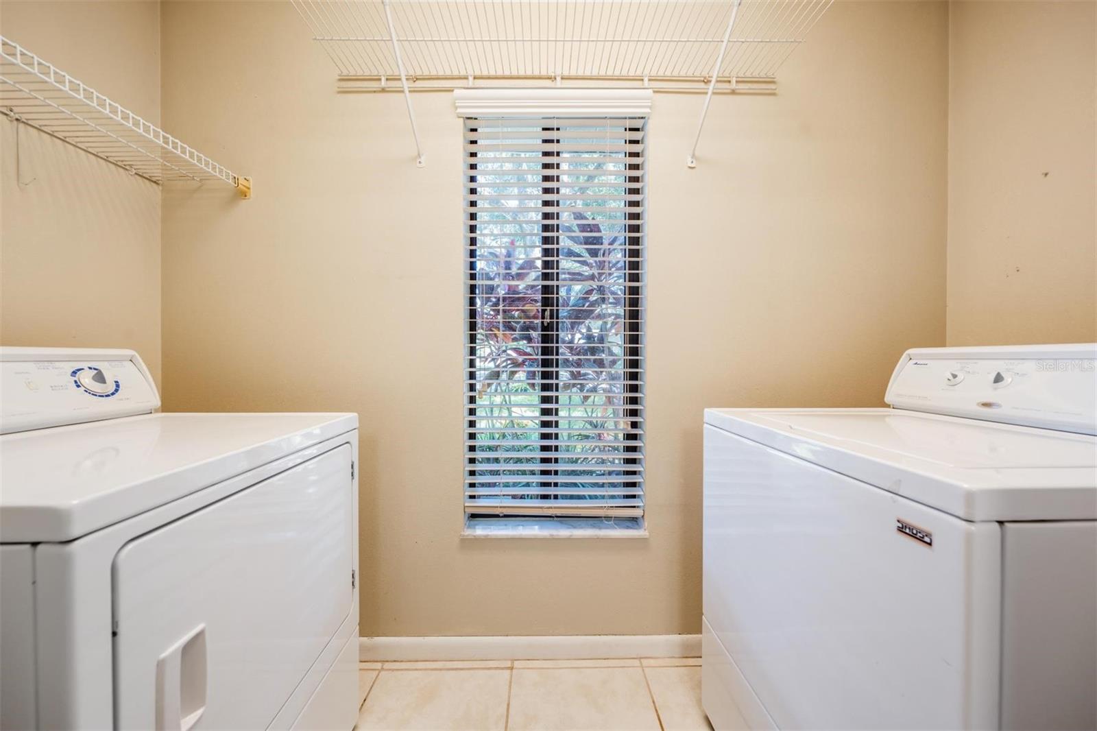 Laundry room in Utility Closet