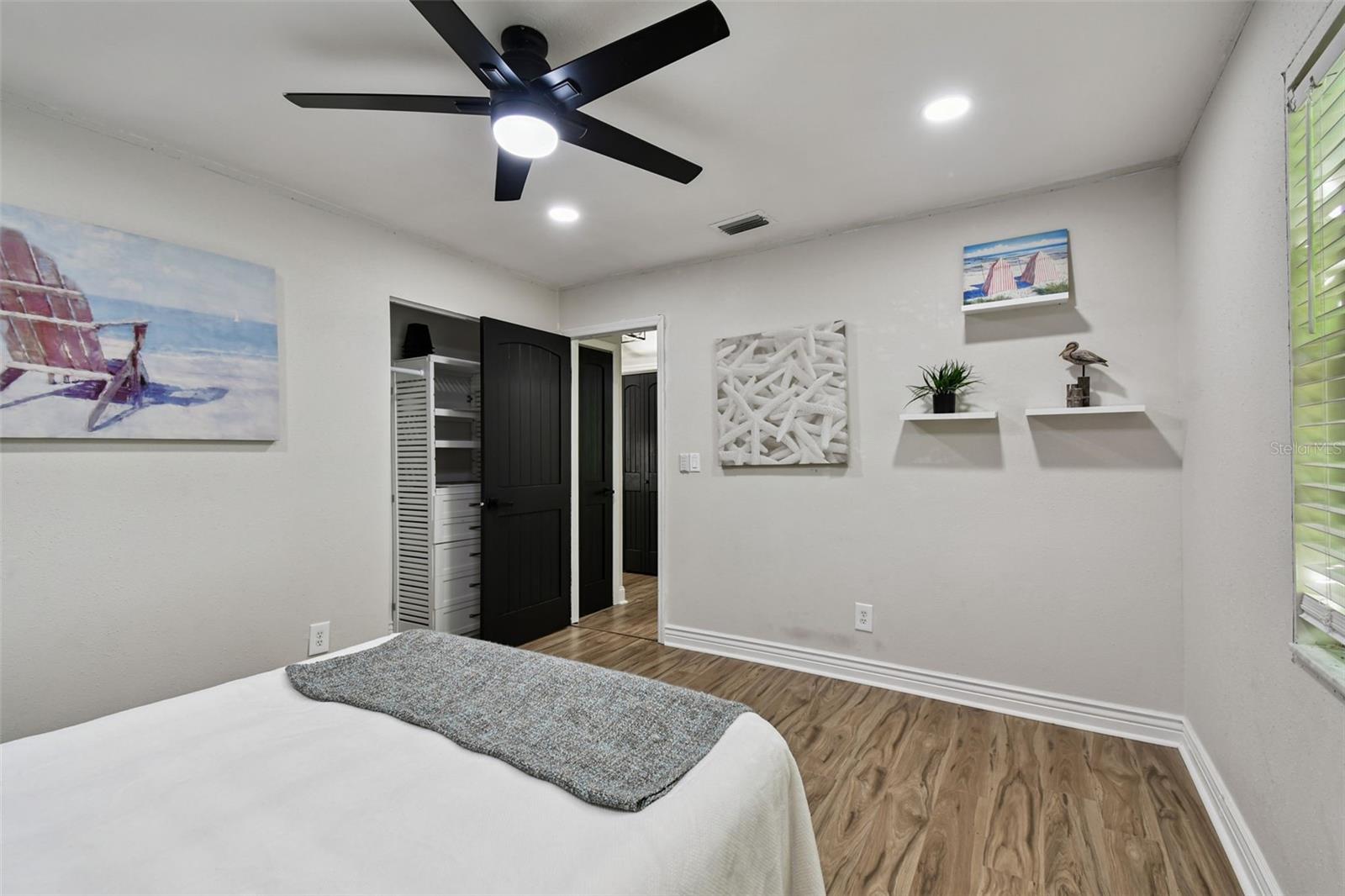 Closet with built-ins