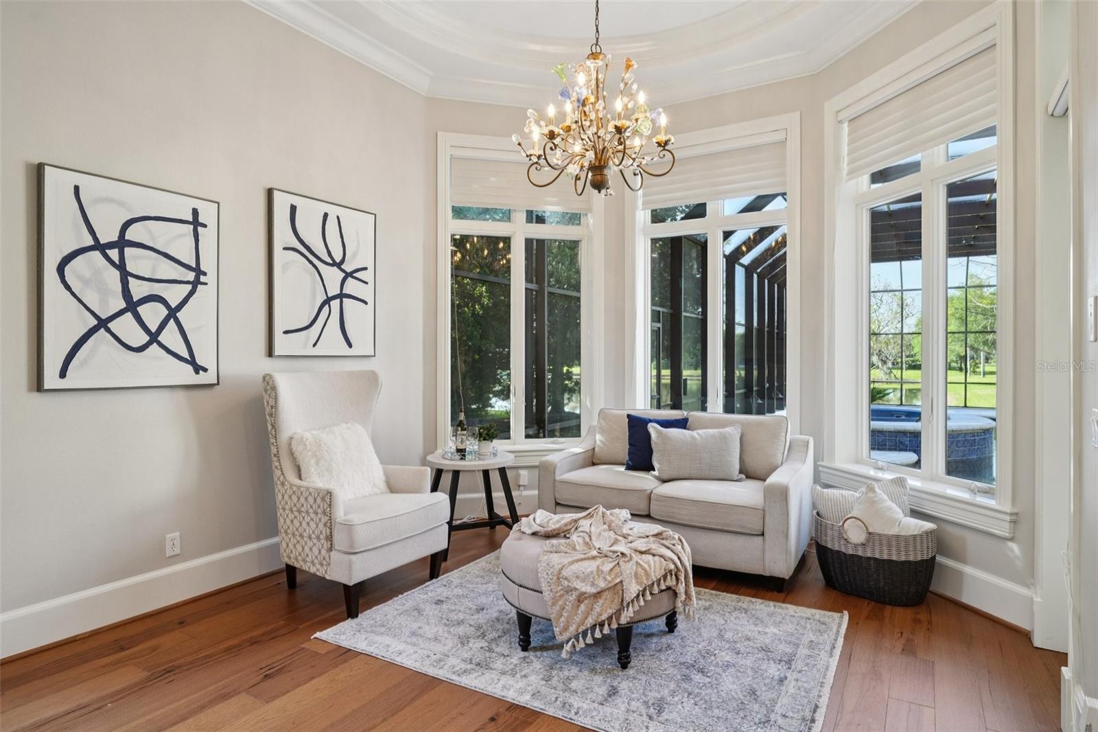 Sitting Area over looking Lanai