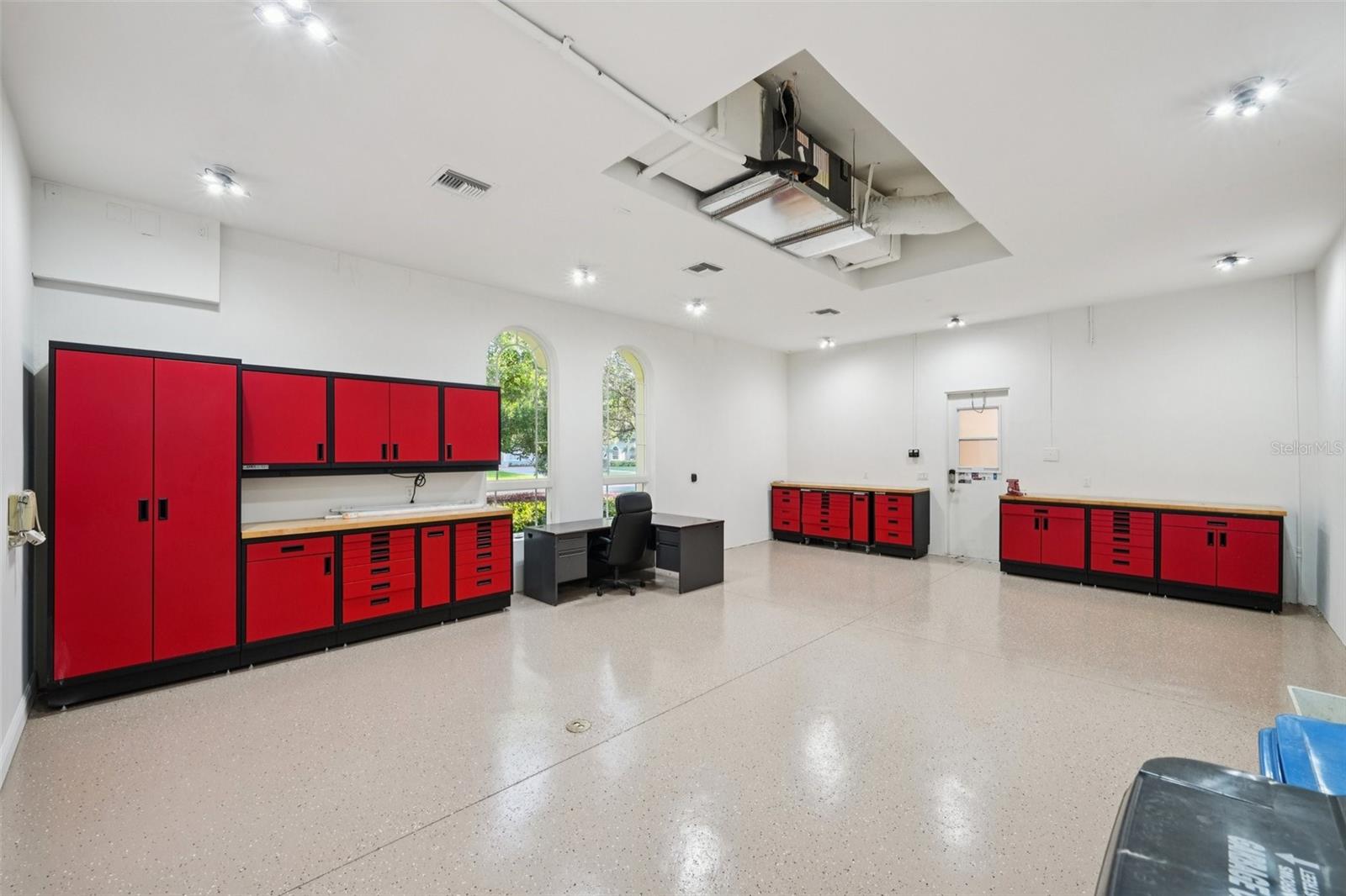 Workshop - Leads in to Seconday Garage