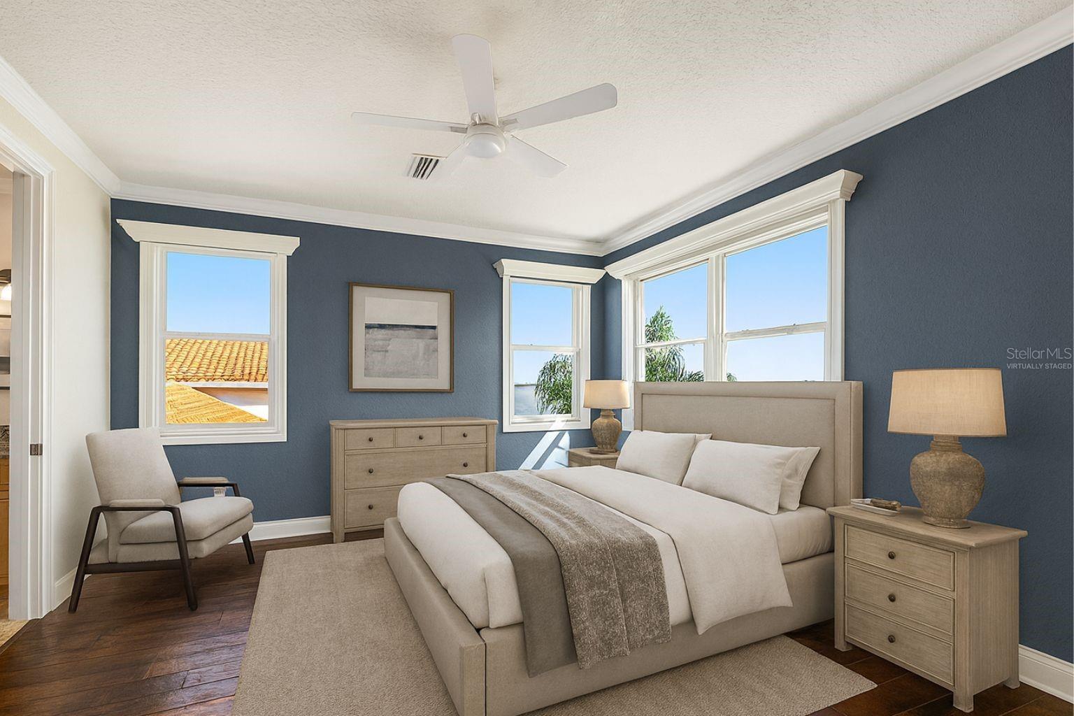 Virtually Staged - 3rd Bedroom