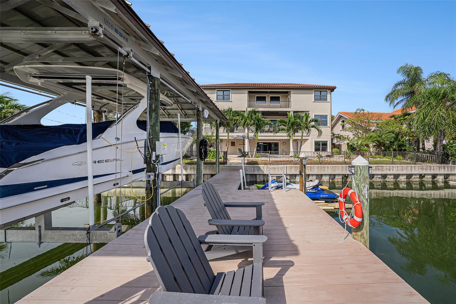 Private Dock - 231 Midway Island, Clearwater FL 33767