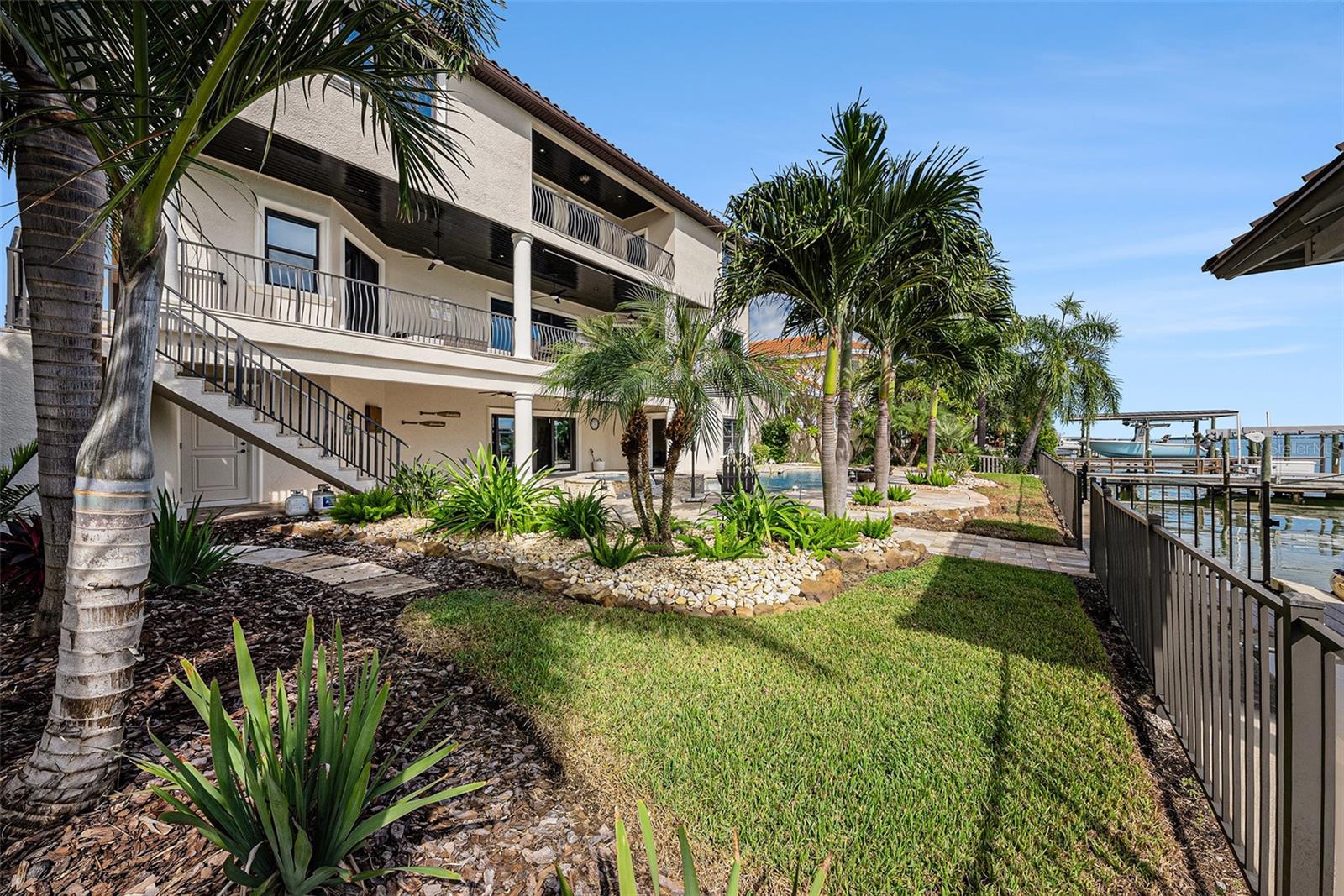 Backyard - 231 Midway Island, Clearwater FL 33767