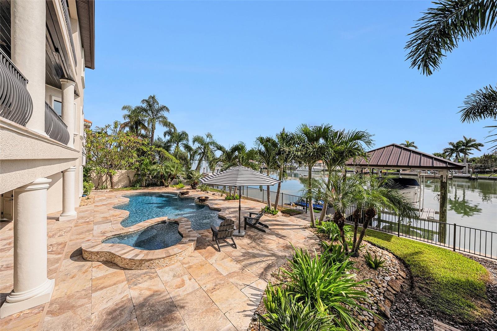 Backyard - 231 Midway Island, Clearwater FL 33767
