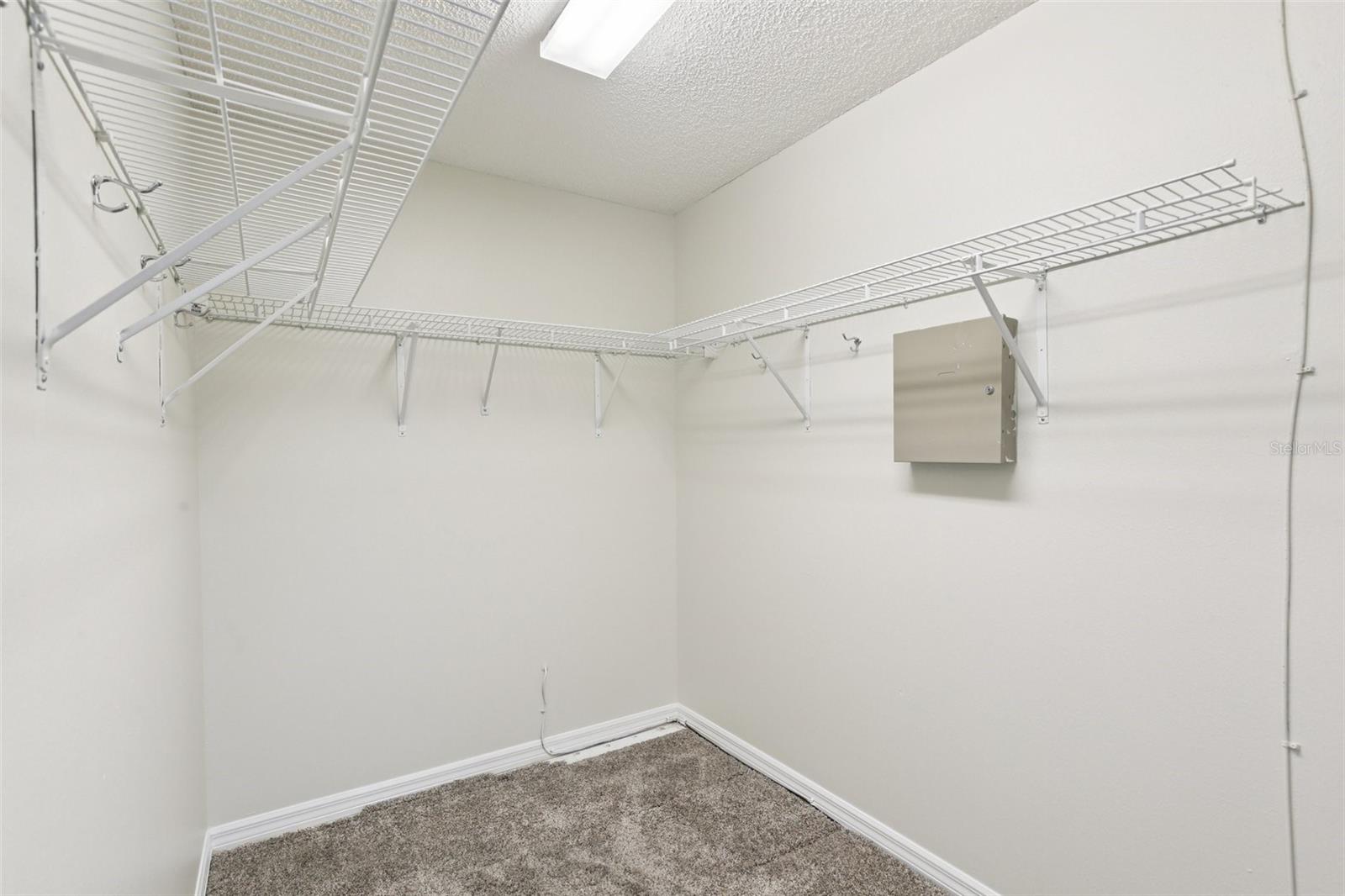 primary bedroom Walk in Closet