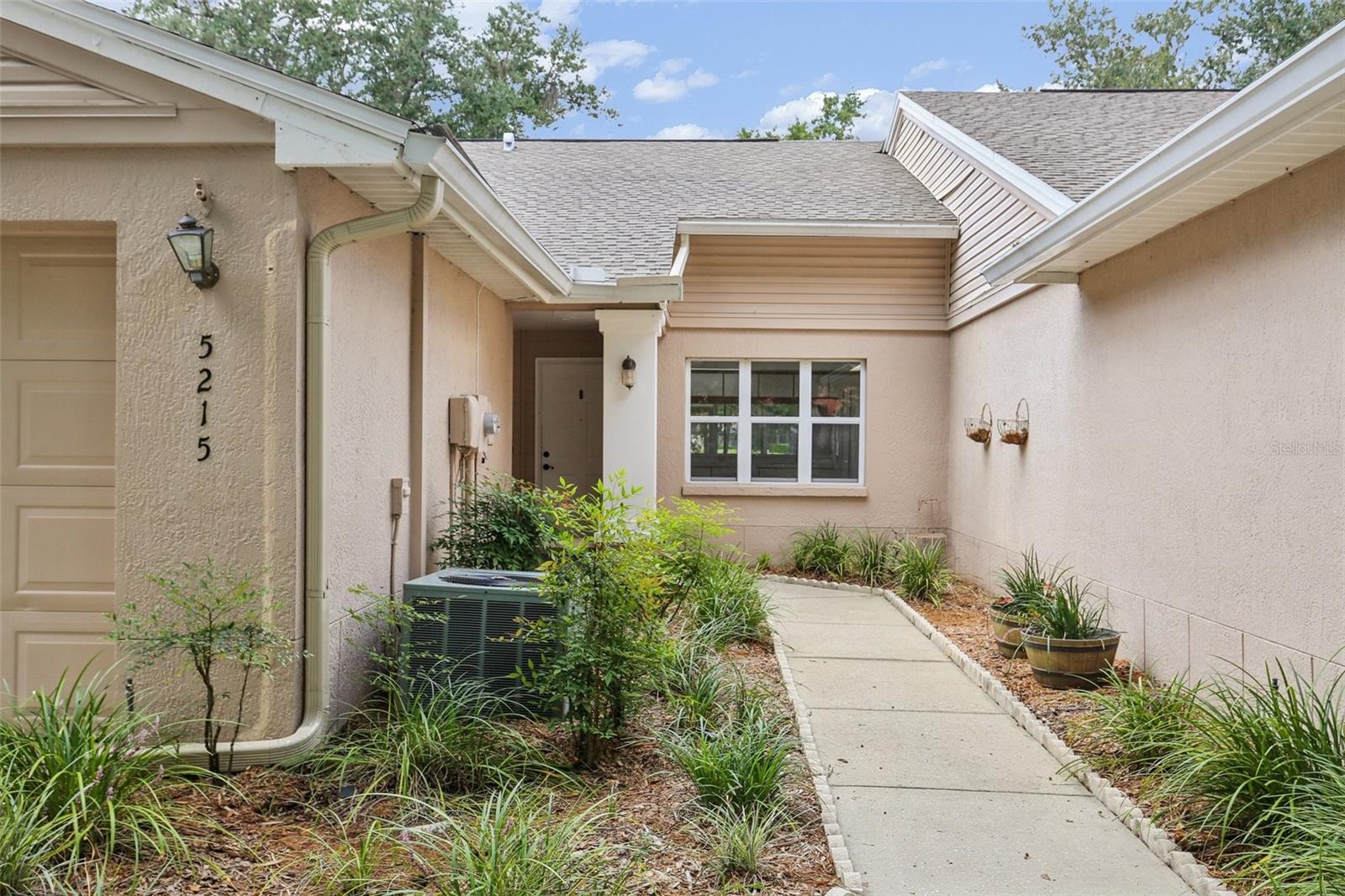 Front walkway