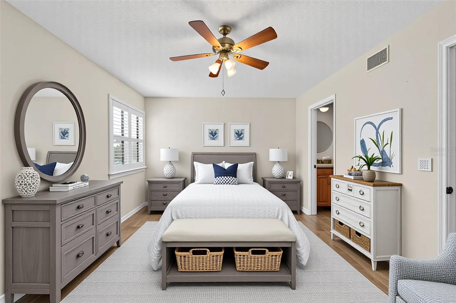 **Virtually staged** Main floor Guest Bedroom