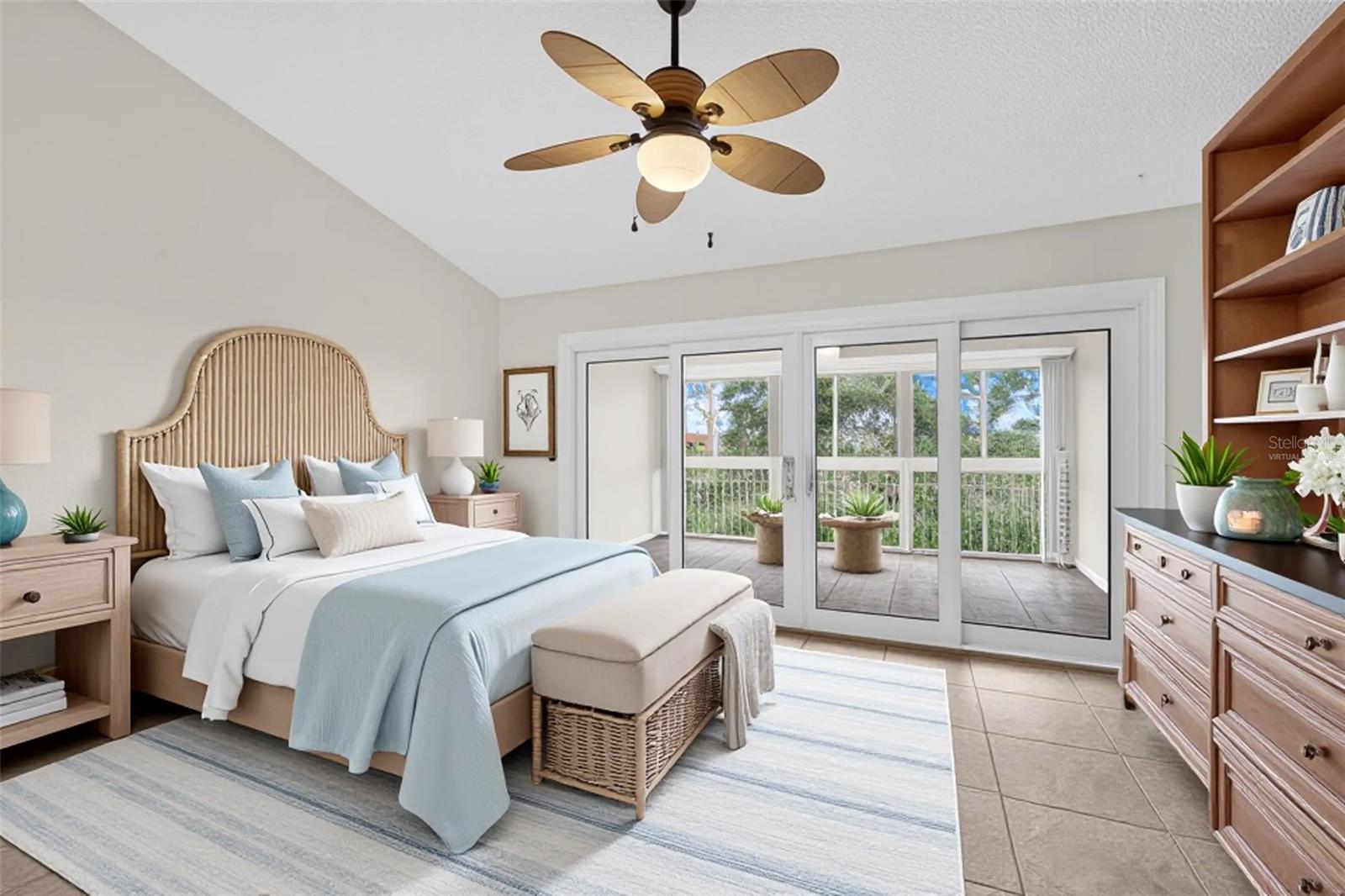 **Virtually staged** Primary bedroom
