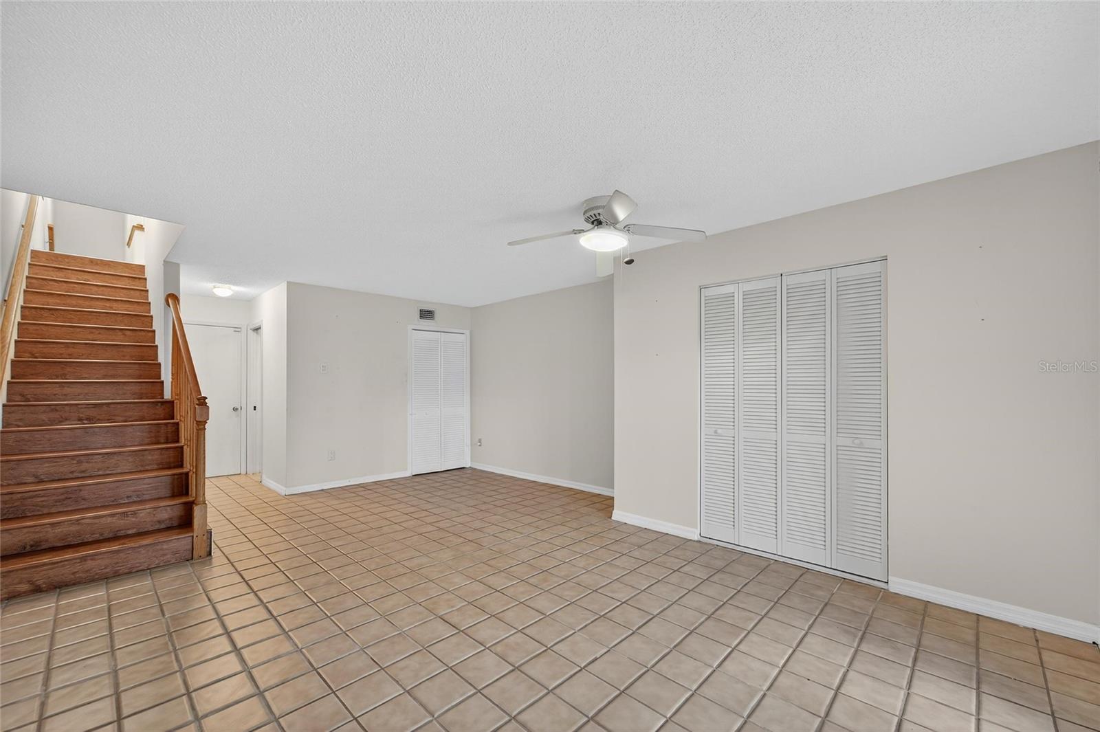 Ground level flex space