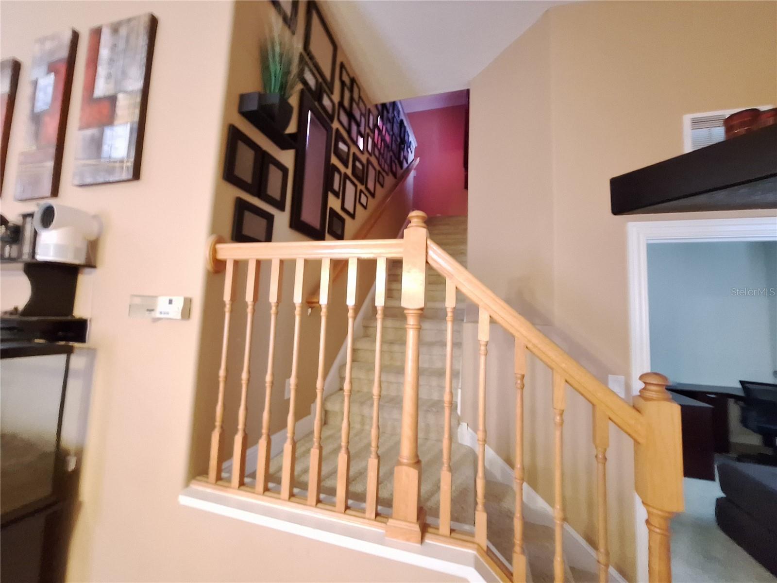 Stairs lead up to 24ft Bonus Room or great 5th Bed Room