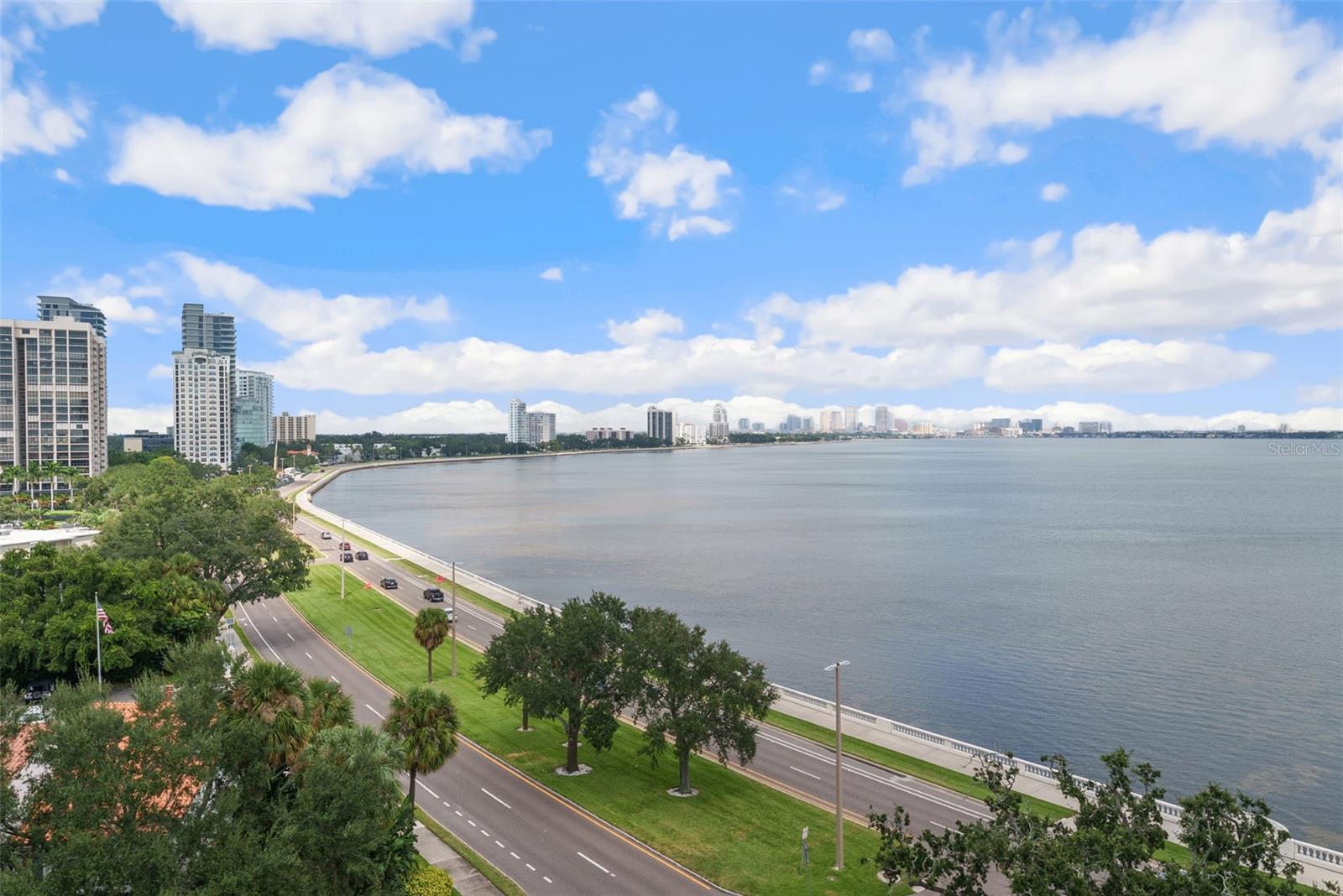 Bayshore Blvd - approximately 4 miles of continuous sidewalk