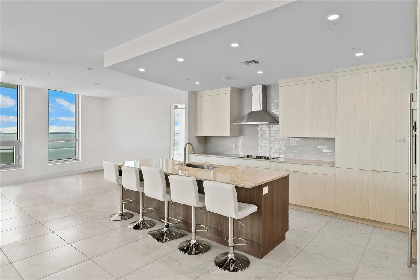 Gourmet kitchen (gas available)