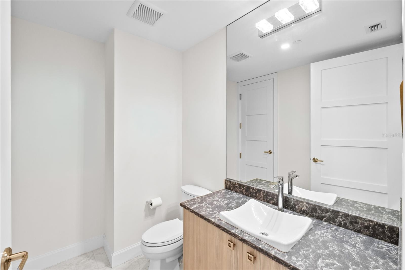Powder bathroom