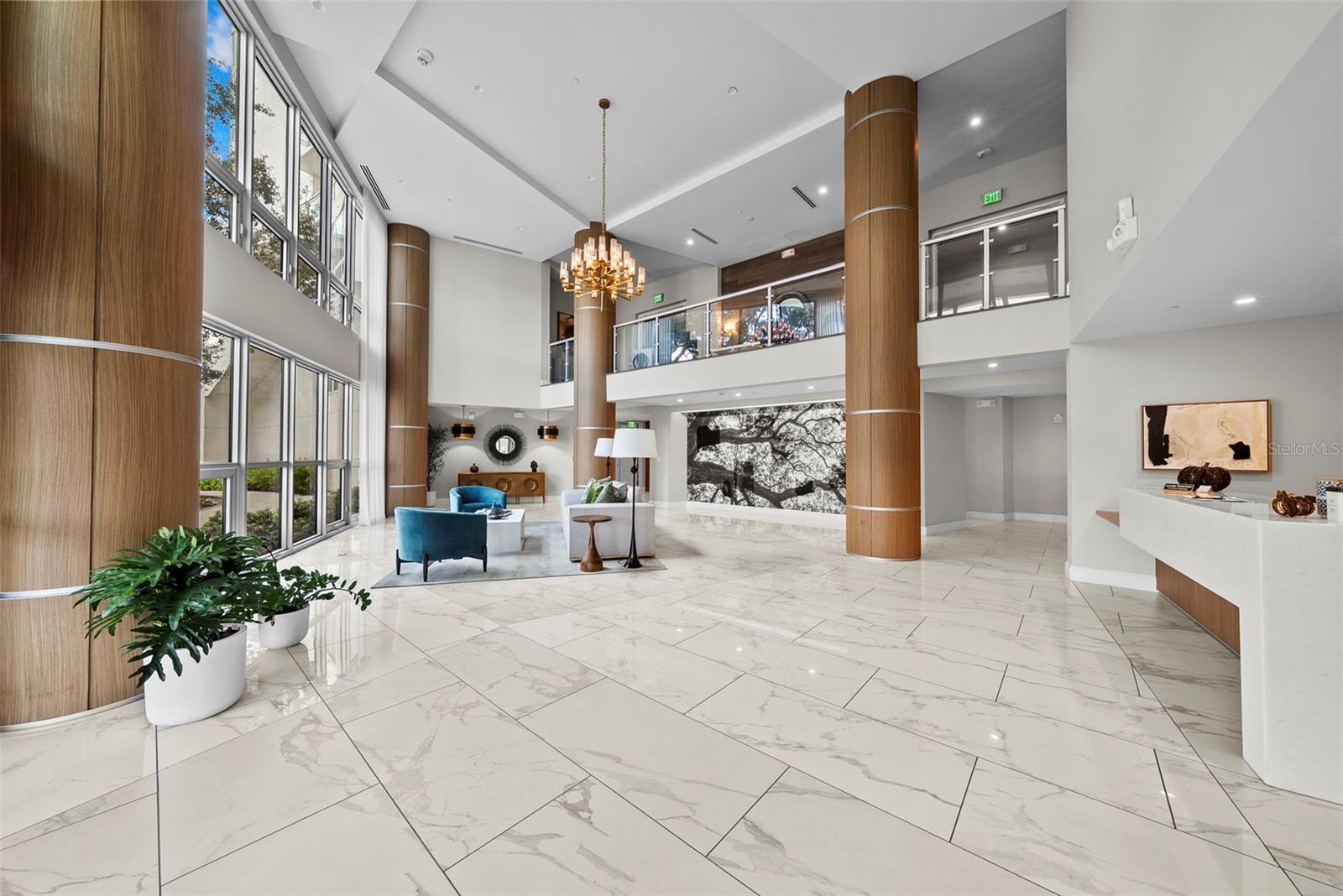 Impressive Lobby with 24 hour Concierge Desk