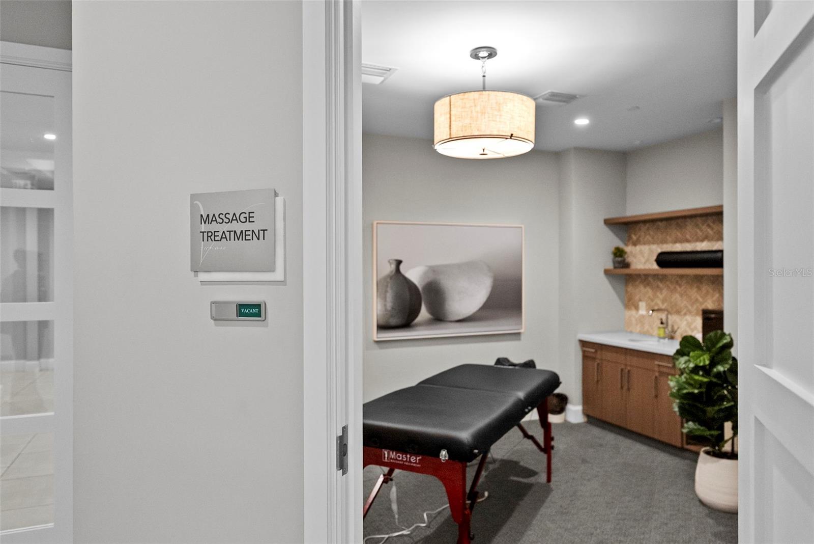 Massage Room for your private appointment